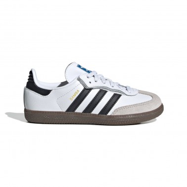 Παιδικά Sneakers Λευκά - adidas Originals Samba OG Comfort Closure