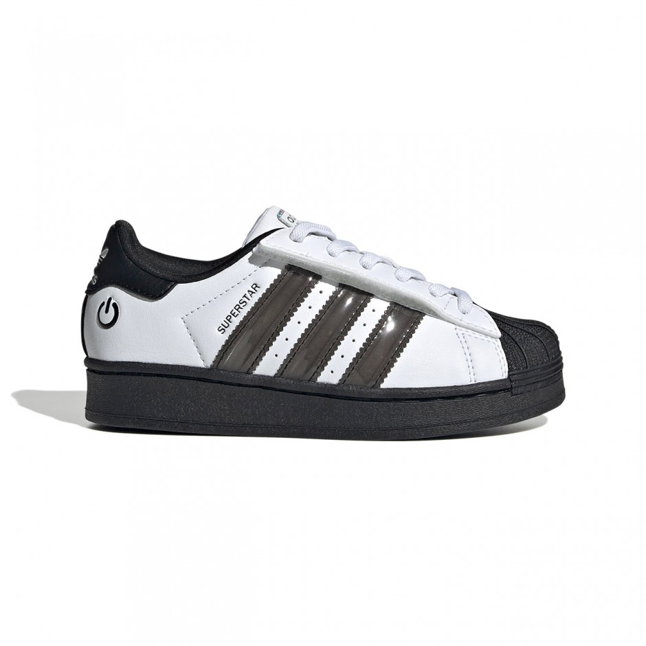 Παιδικά Sneakers Λευκά - adidas Originals Superstar Led Lights Comfort Closure