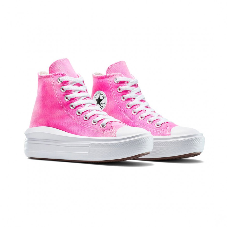 CONVERSE CHUCK TAYLOR ALL STAR MOVE PLATFORM COLOR SPLASH A11817C Pink