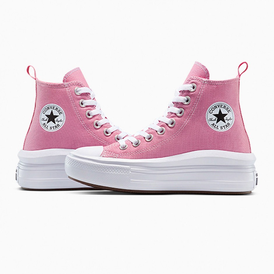 Εφηβικά Sneakers Ροζ - Converse Chuck Taylor All Star Move Platform
