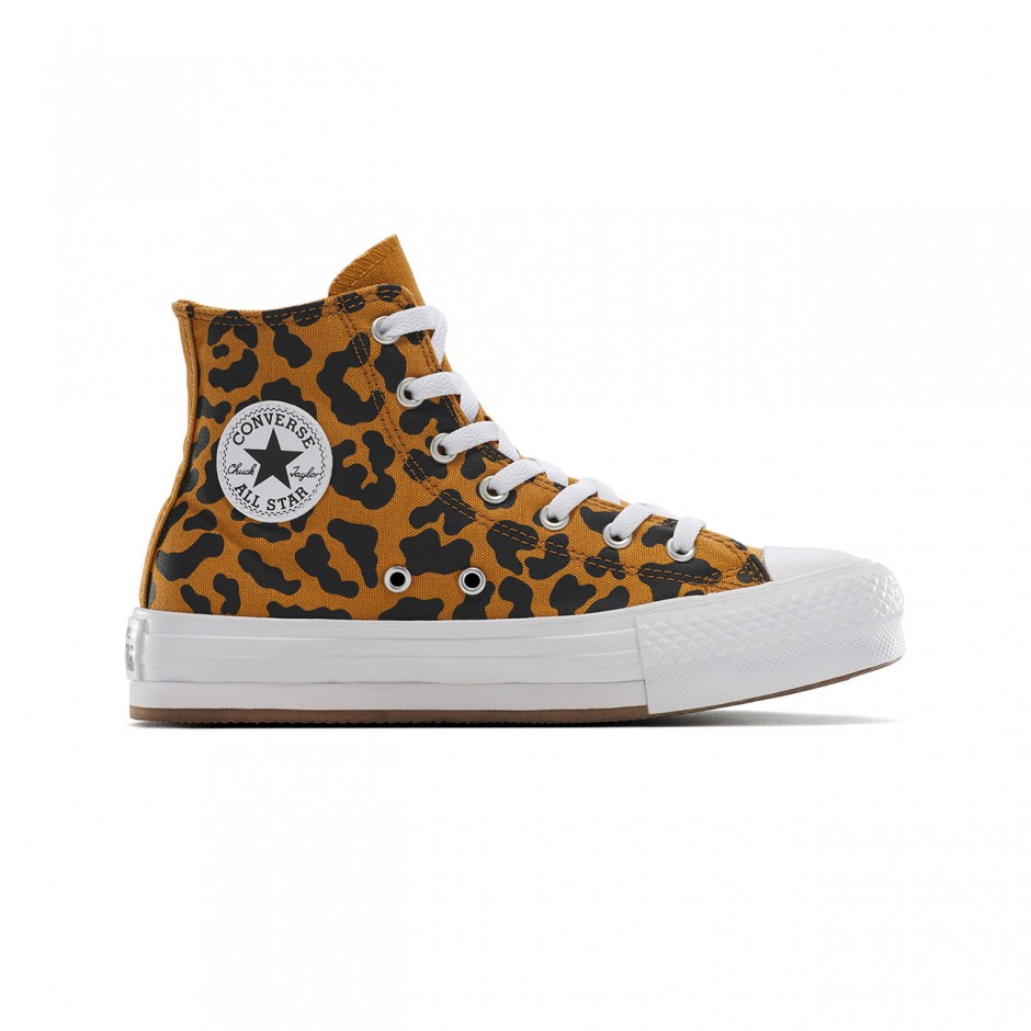 Εφηβικά Sneakers Καφέ - Converse Chuck Taylor All Star EVA Lift Platform