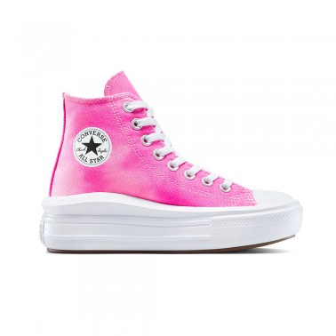 CONVERSE CHUCK TAYLOR ALL STAR MOVE PLATFORM COLOR SPLASH A11817C Pink