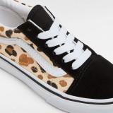Εφηβικά Sneakers Πολύχρωμα - Vans Old Skool Leopard Glitter Εικόνα 2