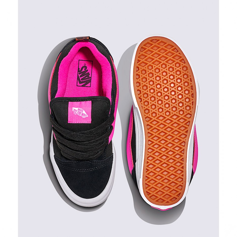 Εφηβικά Sneakers Μαύρα - Vans Knu Skool Leopard