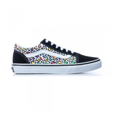 Vans Old Skool Animal Μαύρο - Εφηβικά Sneakers