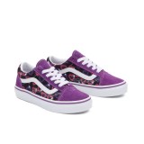 Vans Old Skool Neon Hearts Μωβ - Παιδικά Sneakers Εικόνα 1