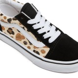 Παιδικά Sneakers Πολύχρωμα - Vans Old Skool Leopard Glitter Εικόνα 1