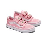 Παιδικά Sneakers Ροζ - Vans Old Skool V Satin Rose Εικόνα 0