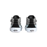 Παιδικά Sneakers Μαύρα - Vans Sk8-Mid Reissue V Leopard Glitter Εικόνα 2