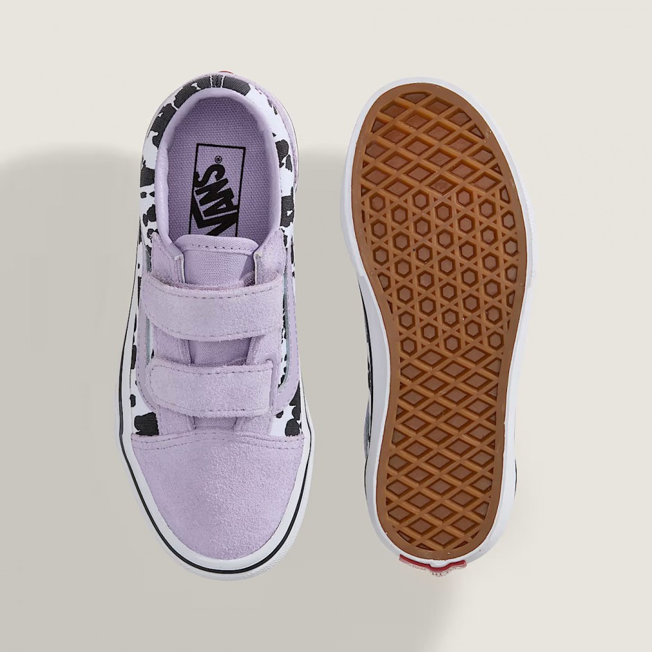 VANS OLD SKOOL V COW VN000CYDGRG-GRG Lilac