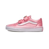 Παιδικά Sneakers Ροζ - Vans Old Skool V Satin Rose Εικόνα 