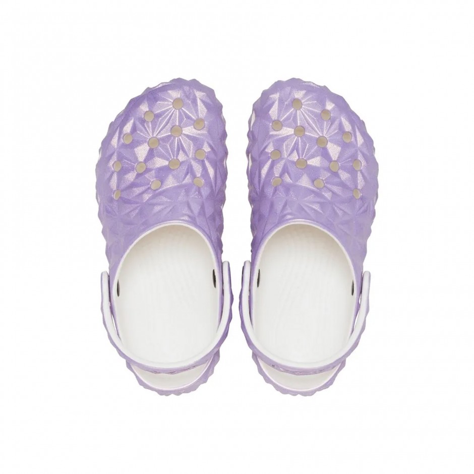 Παιδικά Σανδάλια Πολύχρωμα - Crocs Classic Iridescent Geometric 