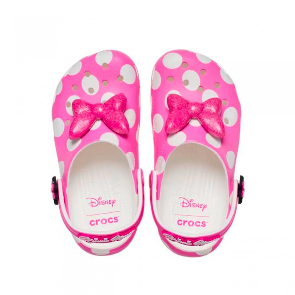 Kids' Sandals Fuchsia - Crocs Minnie Mouse Classic Clog