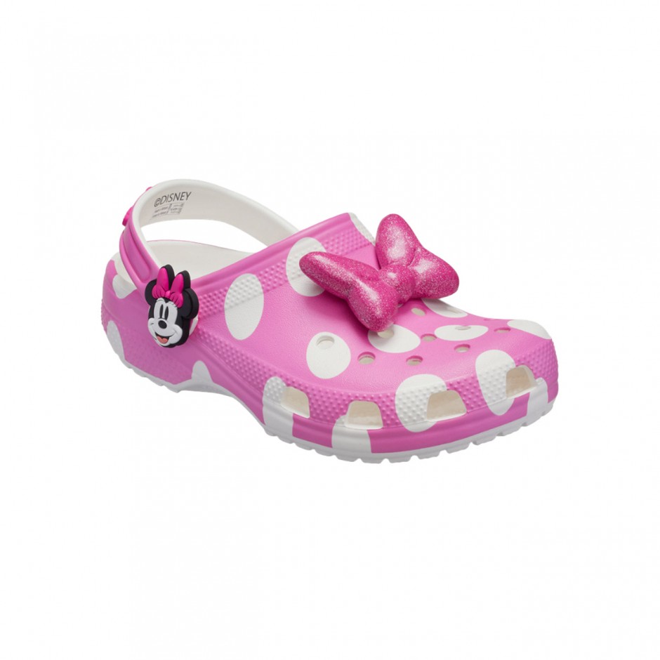 Kids' Sandals Fuchsia - Crocs Minnie Mouse Classic Clog
