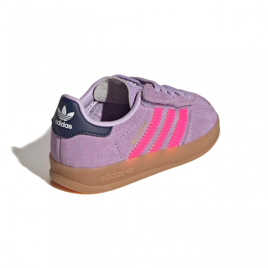 Βρεφικά Sneakers Μωβ - adidas Originals Gazelle Indoor Comfort Closure