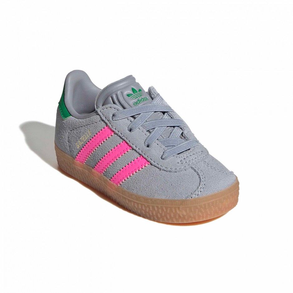 Βρεφικά Sneakers Γκρι - adidas Originals Gazelle Comfort Closure