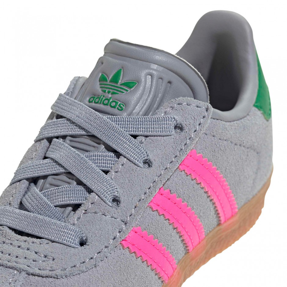 Βρεφικά Sneakers Γκρι - adidas Originals Gazelle Comfort Closure