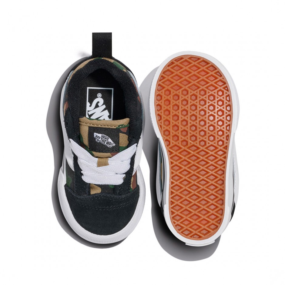 Βρεφικά Sneakers Μαύρα - Vans Knu Skool Elastic Camo