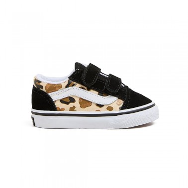 VANS OLD SKOOL V LEOPARD GLITTER VN0009RCYS8-YS8 Brown
