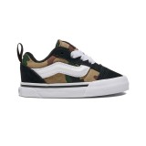 Βρεφικά Sneakers Μαύρα - Vans Knu Skool Elastic Camo Εικόνα 