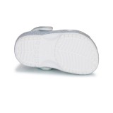 Βρεφικά Σανδάλια Λευκά - Crocs Classic Iridescent Glitter Εικόνα 3