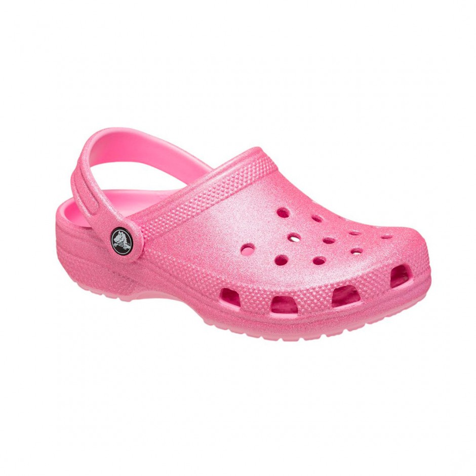 CROCS CLASSIC GLITTER CLOG T 206992-6XE Pink