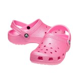 CROCS CLASSIC GLITTER CLOG T 206992-6XE Pink Image 1