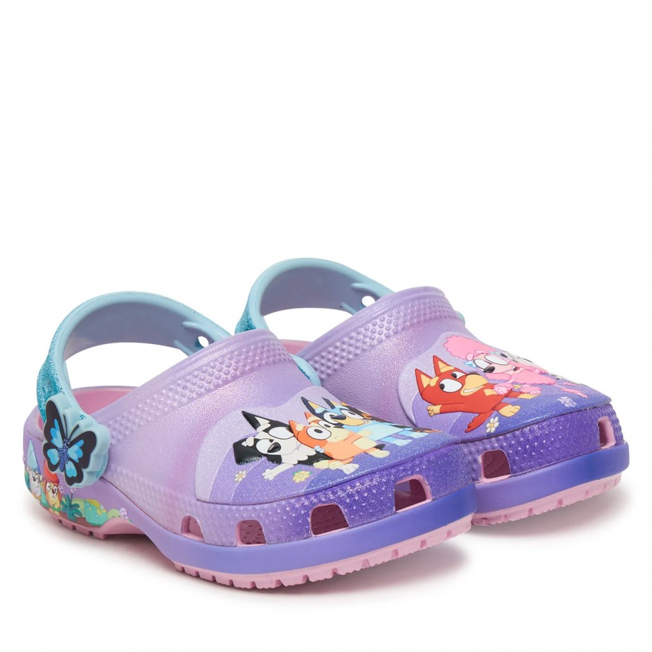 Βρεφικά Σανδάλια Πολύχρωμα - Crocs Bluey Friends Forever Classic Clog