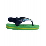 HAVAIANAS BABY BRASIL LOGO 4140577-2715 Πράσινο Εικόνα 2