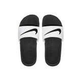 NIKE KAWA SLIDE GS 819352-100 White Image 2
