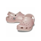 CROCS CLASSIC GLITTER CLOG K 206993-6WV Pink Gold Image 1