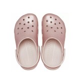 CROCS CLASSIC GLITTER CLOG K 206993-6WV Pink Gold Image 3