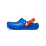 CROCS  CLASSIC LINED CLOG T 207009-4LB Royal Blue Image 0