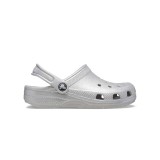 Παιδικά Σανδάλια Ασημί - Crocs Classic Glitter Εικόνα 