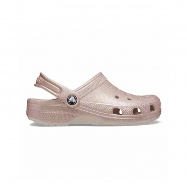 Παιδικά Σανδάλια Ροζ Χρυσό - Crocs Classic Glitter