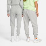 Ανδρικό Παντελόνι Φόρμα Γκρι - Nike Sportswear Club Fleece  Εικόνα 4