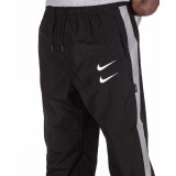 NIKE SPORTSWEAR SWOOSH WOVEN TROUSERS CJ4877-010 Μαύρο Εικόνα 1