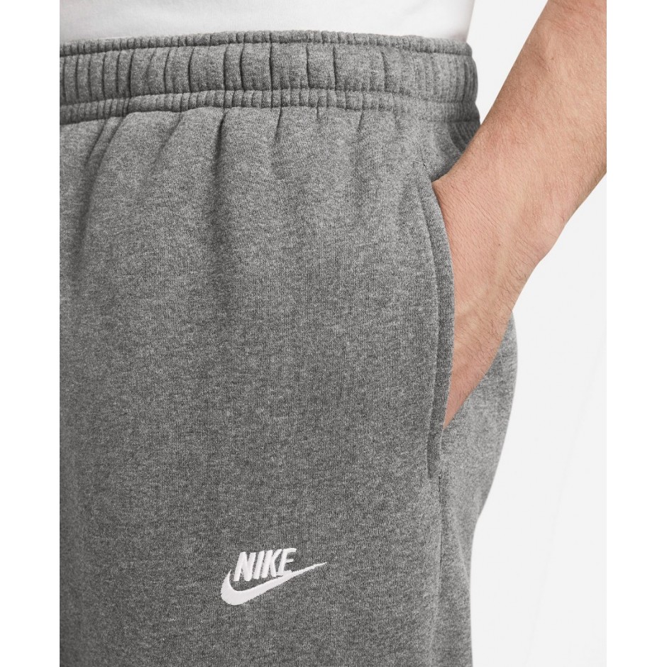 Nike Sportswear Club Fleece Γκρι - Ανδρικό Παντελόνι Φόρμα