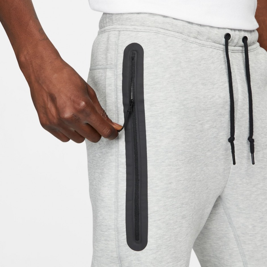  Nike Sportswear Tech Fleece Γκρί - Ανδρικό Παντελόνι Φόρμα