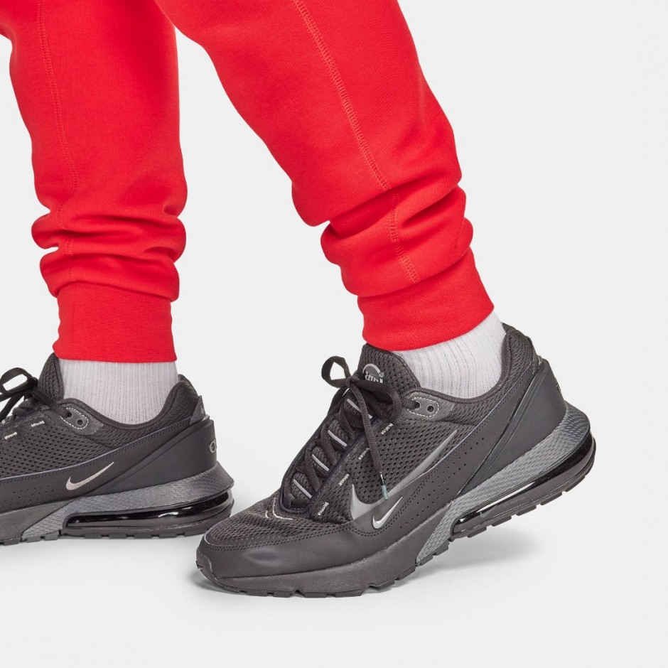 Nike Sportswear Tech Fleece Μπορντό - Ανδρικό Παντελόνι Φόρμα