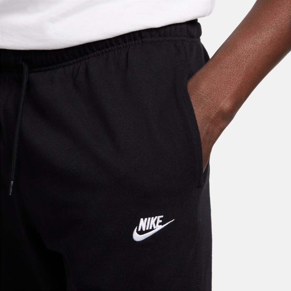 Ανδρικό Παντελόνι Φόρμα Μαύρο - Nike Club