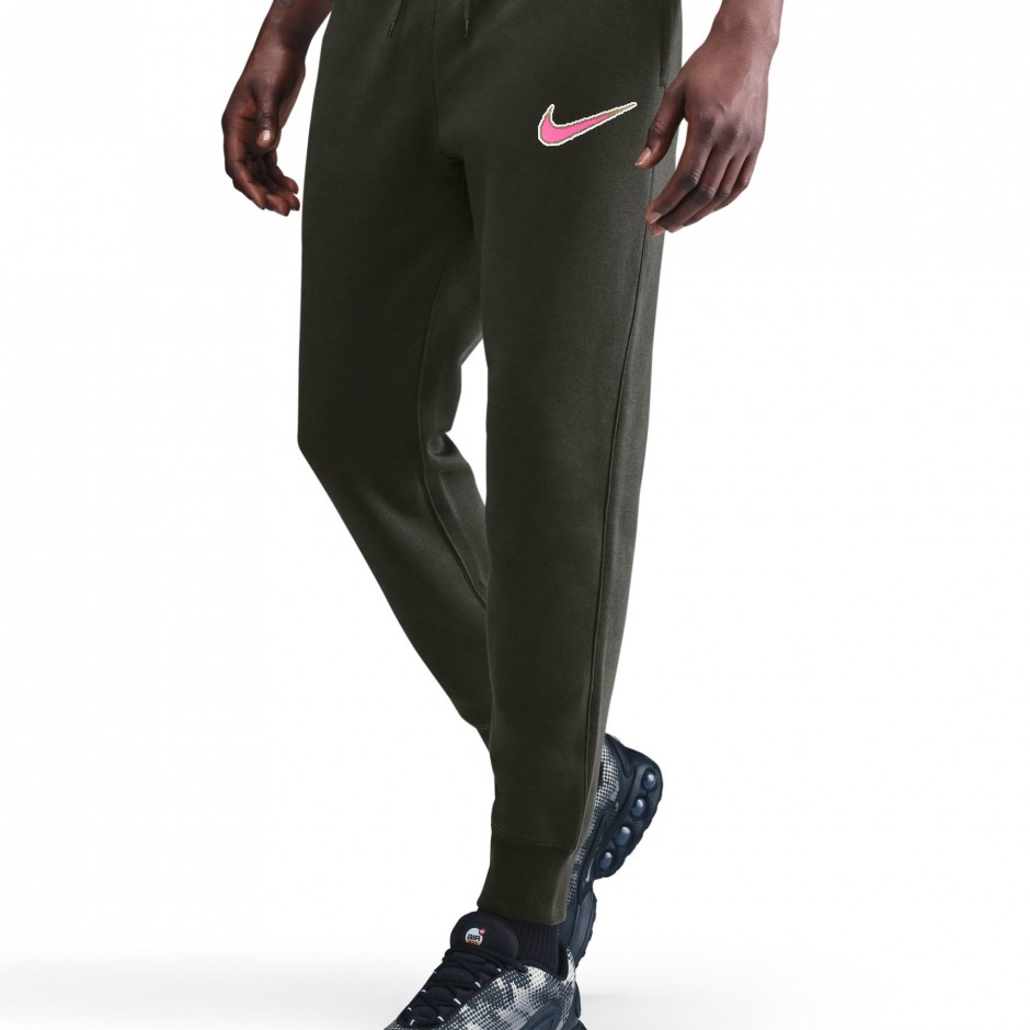 Ανδρικό Παντελόνι Φόρμα Χακί - Nike Sportswear Club Fleece