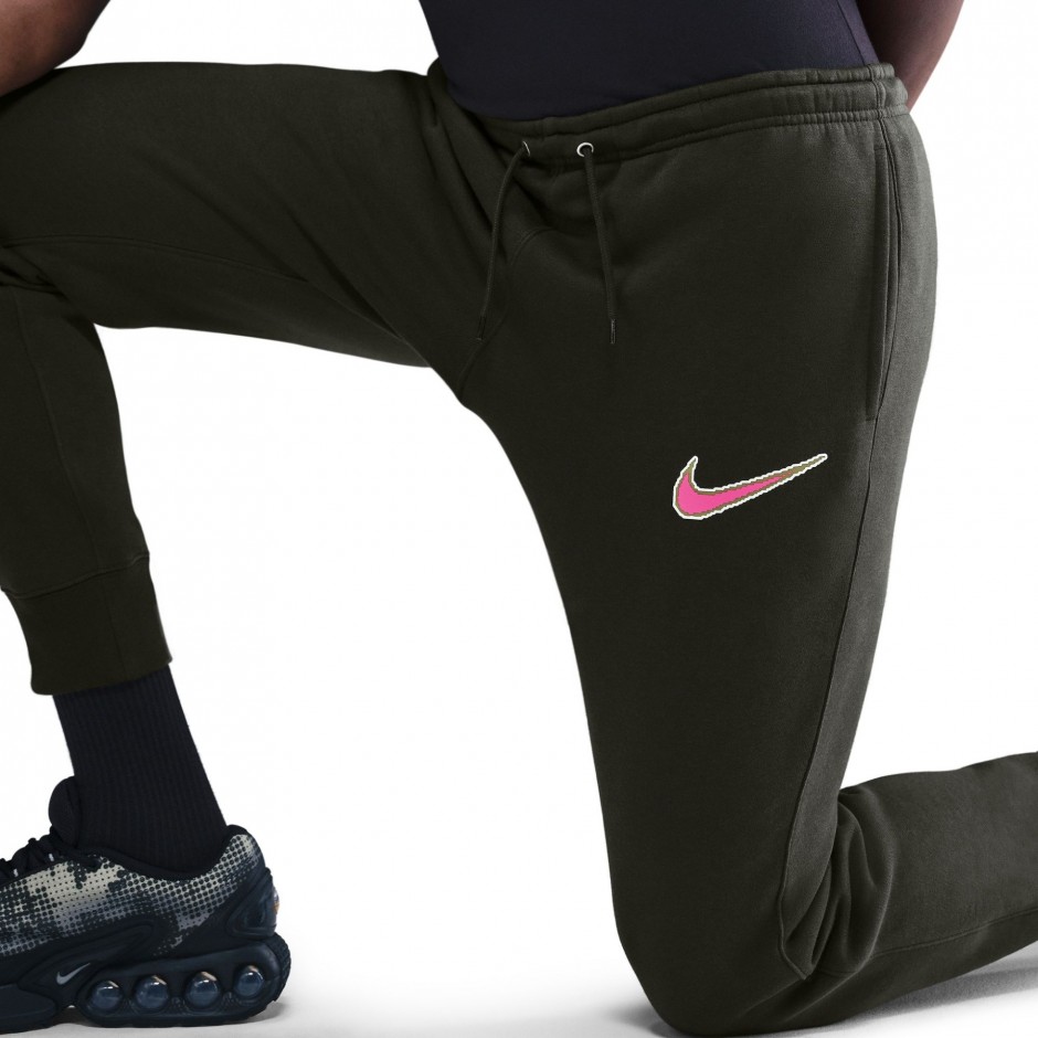 Ανδρικό Παντελόνι Φόρμα Χακί - Nike Sportswear Club Fleece