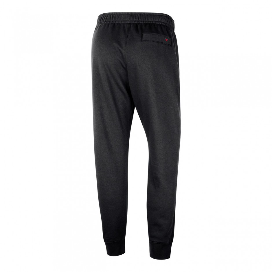 Ανδρικό Παντελόνι Φόρμα Μαύρο - Nike Chicago Bulls Courtside Club