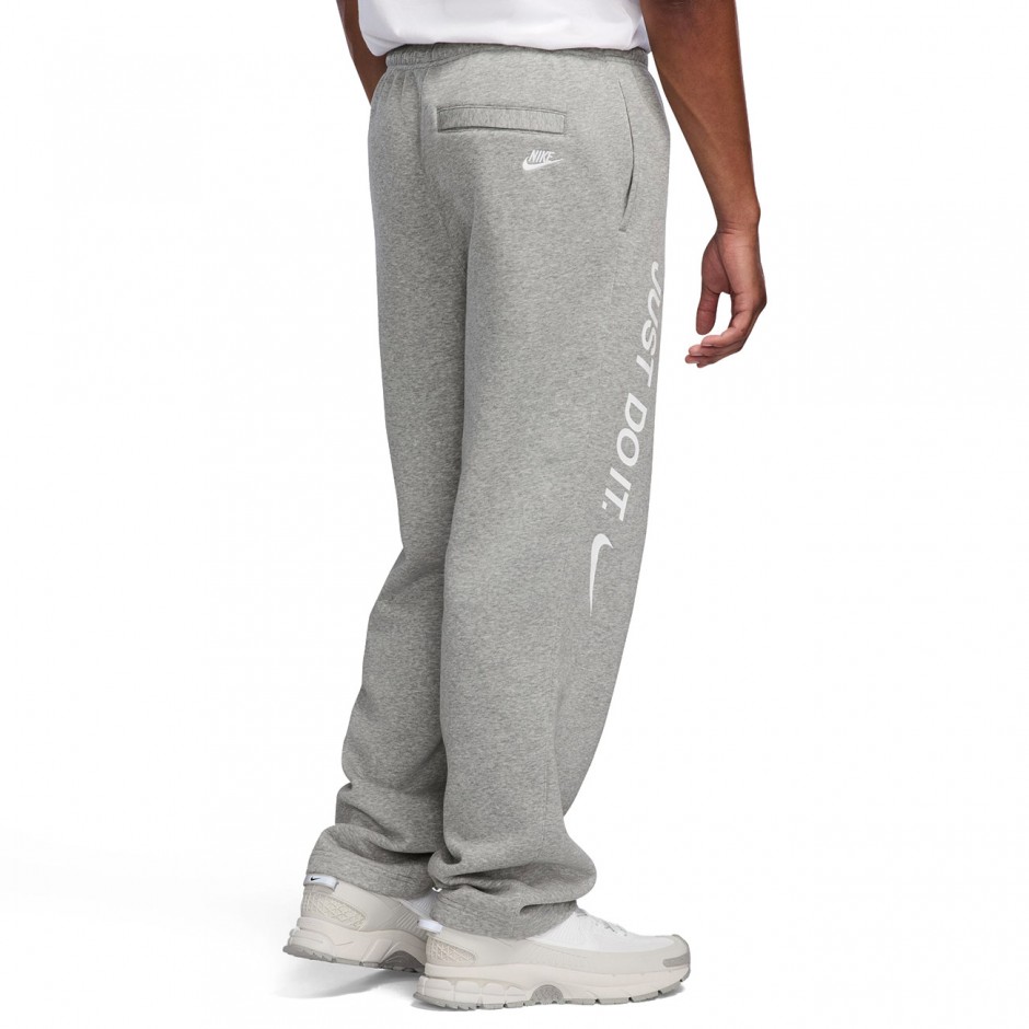 Ανδρικό Παντελόνι Φόρμα Γκρι - Nike Sportswear Club