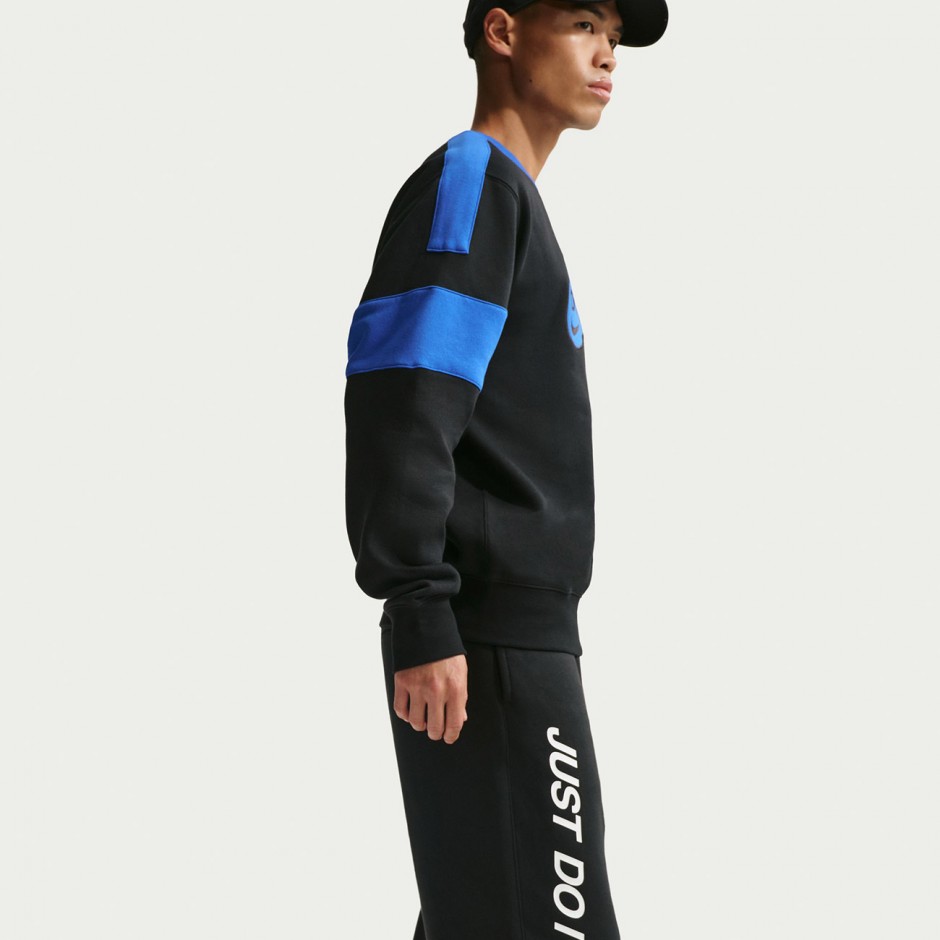 Ανδρικό Παντελόνι Φόρμα Μαύρο - Nike Sportswear Club