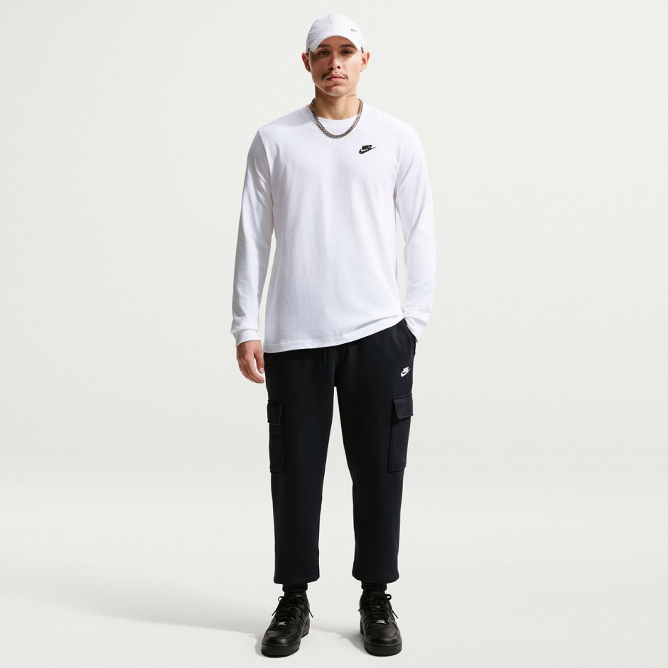 Men's Joggers Black - Nike Club 
