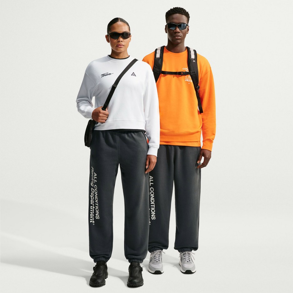 Ανδρικό Παντελόνι Φόρμα Ανθρακί - Nike ACG 'Tuff Fleece'