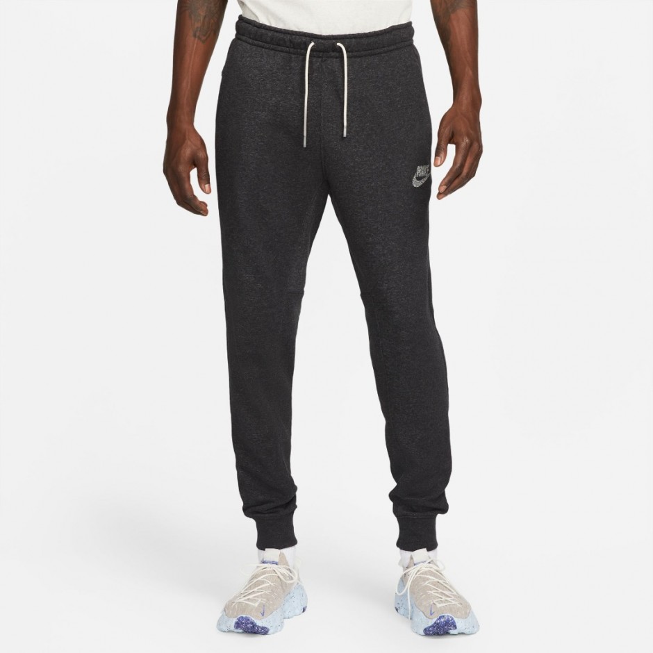 NIKE SPORTSWEAR MEN'S FLEECE JOGGERS DM5626 Μαύρο