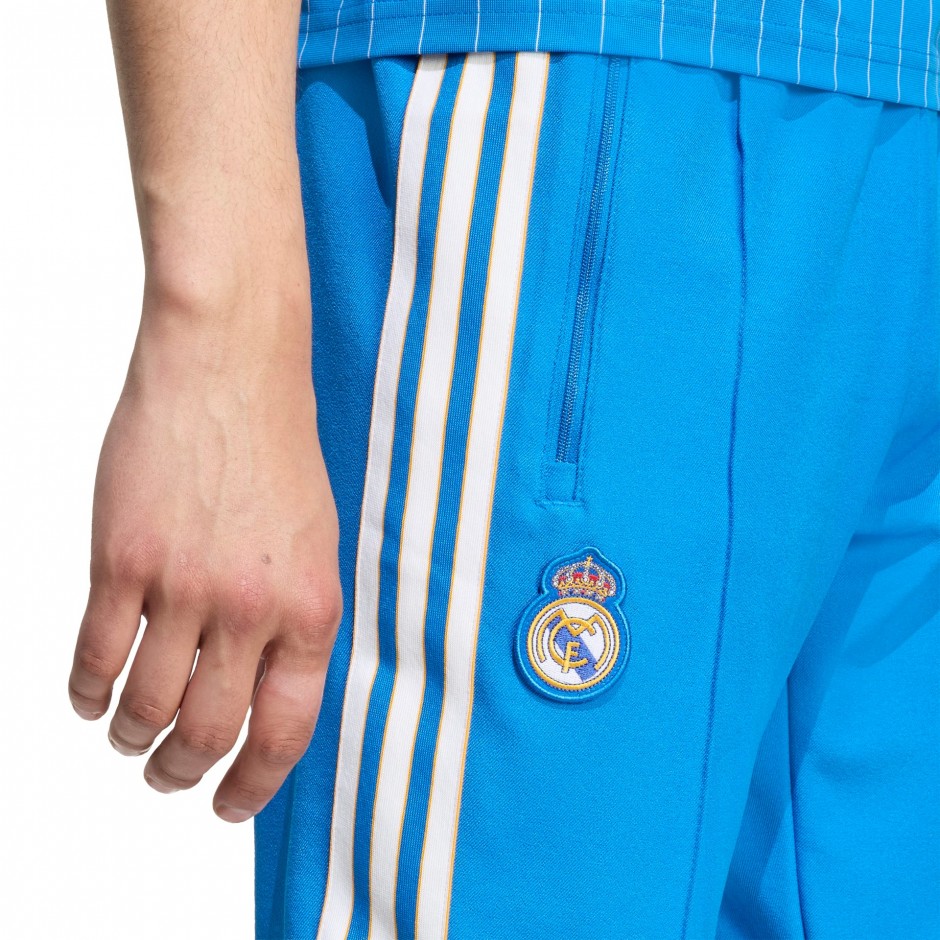 Ανδρικό Παντελόνι Φόρμα Μπλε - adidas Performance Real Madrid Terrace Icons